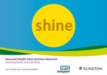 Shine leaflet 2012 - Islington Council