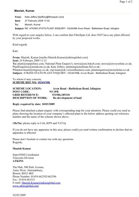 Geotechnical Desk Study - Islington Council