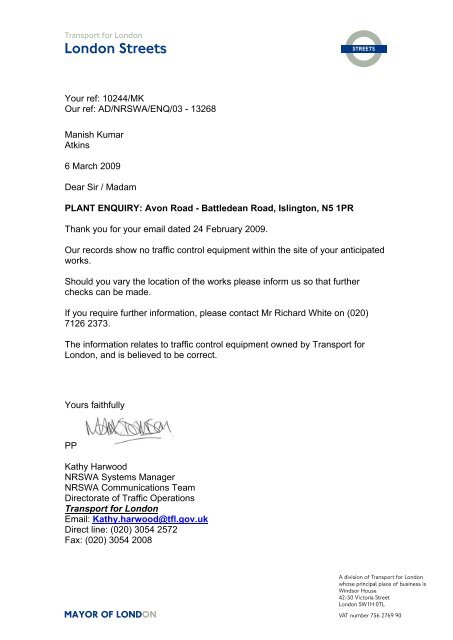 Geotechnical Desk Study - Islington Council