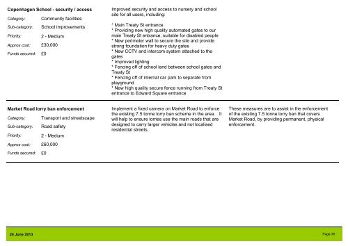 Download the Caledonian Ward improvement plan