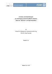 Formvorschriften - Strategische UnternehmensfÃ¼hrung - Ludwig ...