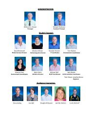 to download a PDF of HS Faculty (with photos).