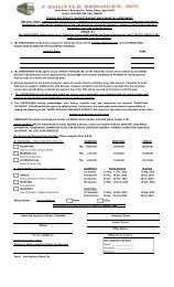 school bus service understanding and financial agreement