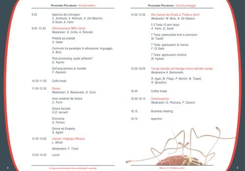 Congresso della sezione di Neuroradiologia Funzionale dell ... - ismrm