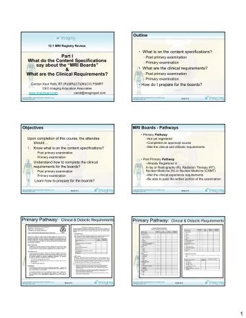 MRI Boards - ismrm