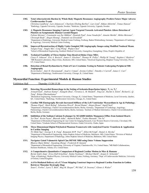 Download the 2011 Program Book - Traditional Poster ... - ismrm