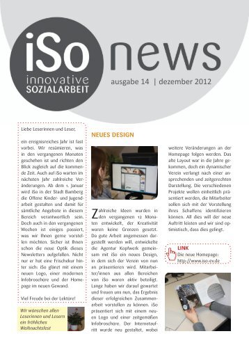 newsletter dezember 2011.indd - iSo eV