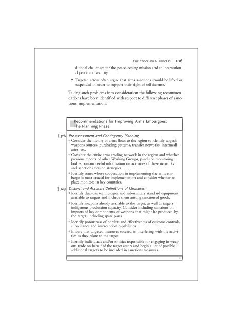 Making Targeted Sanctions Effective - Small Arms Survey