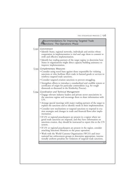 Making Targeted Sanctions Effective - Small Arms Survey