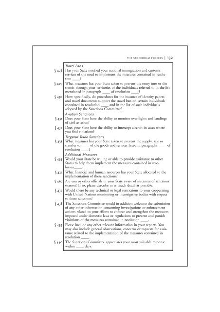 Making Targeted Sanctions Effective - Small Arms Survey