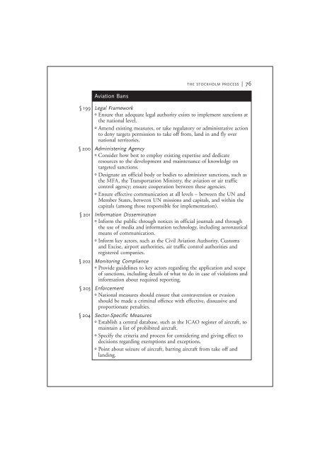 Making Targeted Sanctions Effective - Small Arms Survey