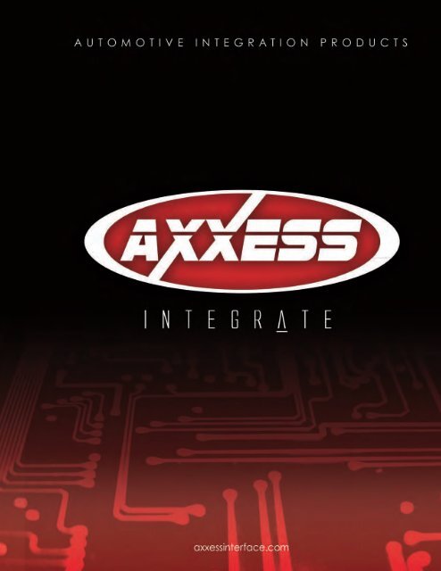 Axxess XSVI-6502 C.A.N Data Turn On Interface