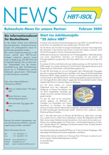 Ausgabe Februar 2004-a-hp.cdr - HBT-ISOL AG