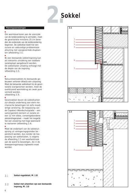 Brochure planningsdetails - Thermische gevelisolatie