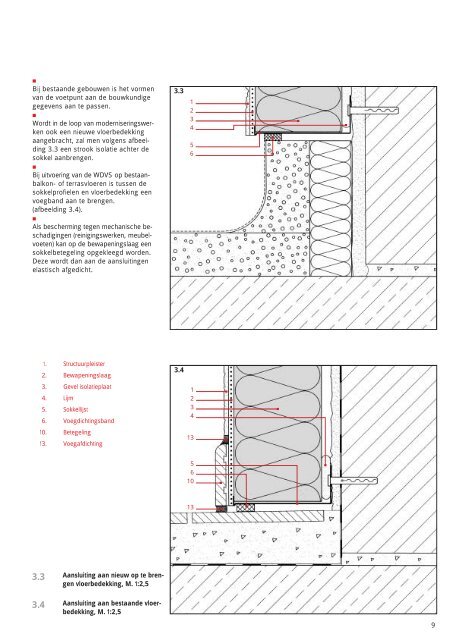 Brochure planningsdetails - Thermische gevelisolatie