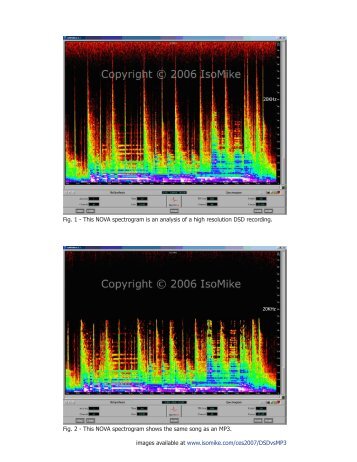 Downloadable PDF of the spectrograms. - IsoMike