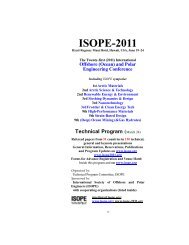 ISOPE-2011