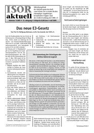 ISOR aktuell Ausgabe 07 / 2005