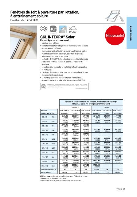 Liste de prix 2012 - Isotosi