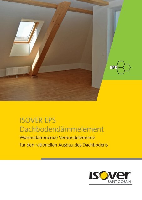 Broschuere ISOVER EPS Dachbodendaemmelement