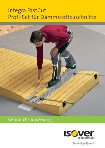 Gebrauchsanweisung Integra FastCut - Isover