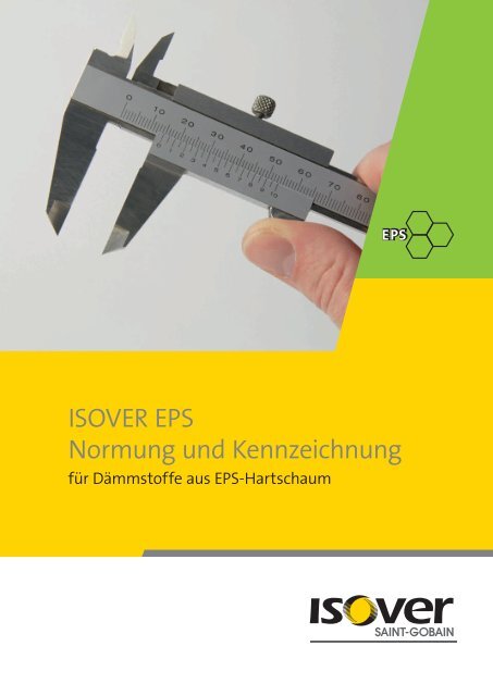 Broschuere ISOVER EPS Kennzeichnung
