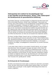 Beitrag herunterladen (.pdf, 90 kB) - Institut für Sexualpädagogik