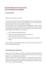 Beitrag herunterladen (.pdf, 193 kB) - Institut für Sexualpädagogik