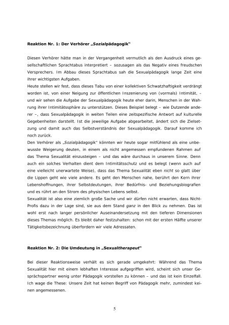 Beitrag herunterladen (.pdf, 193 kB) - Institut für Sexualpädagogik