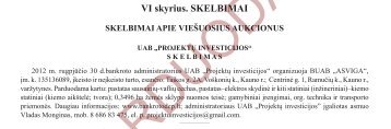 VI skyrius. SKELBIMAI - isPARDUODA.LT