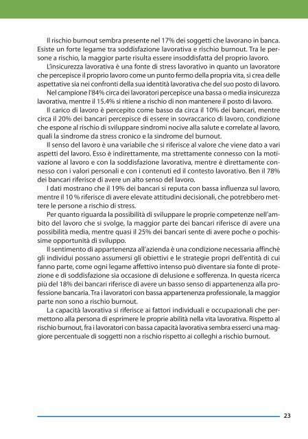 Rischi psicosociali, partecipazione attiva e prevenzione ... - Ispesl