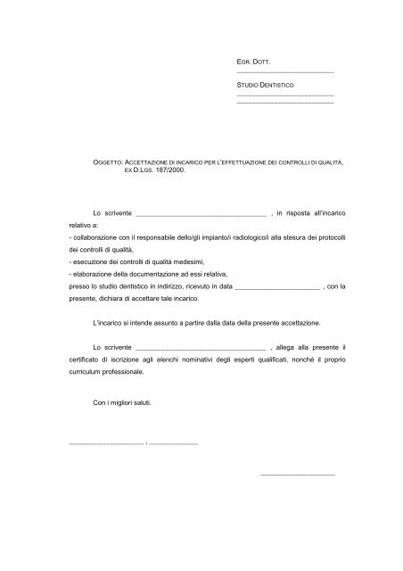 Manuale di qualità ANDI ISPESL