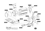 DLH2 Spare Part List 01/02 - Dedo Weigert Film Gmbh