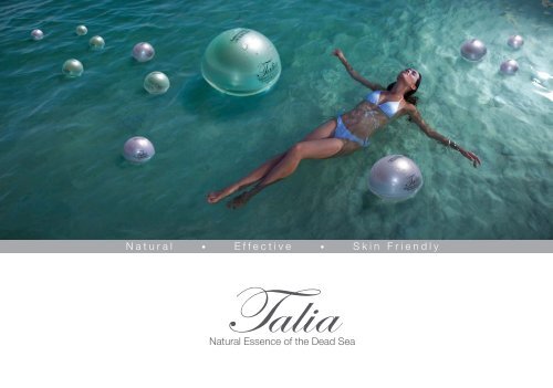 to view Talia Skin Care's Information Brochure - Israel Trade ...