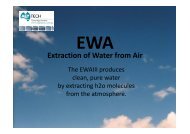 EWA Technologies - Israel Trade Commission, Sydney, Australia