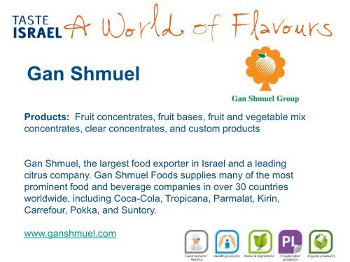 We Invite You On A Culinary Journey - Israel Trade Commission