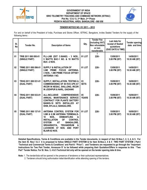 Plot No. 12 & 13, 3rd Main - ISRO