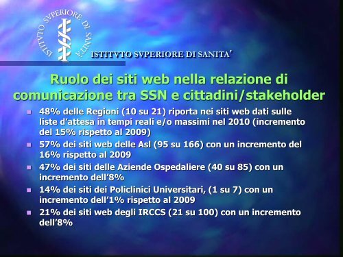 comunicare salute: website ed empowerment sanitario - mirella ...