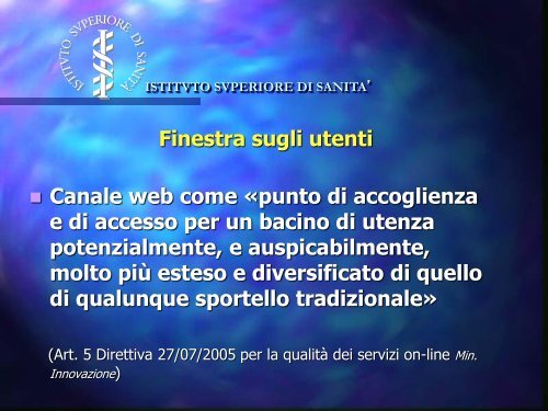 comunicare salute: website ed empowerment sanitario - mirella ...