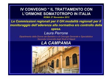 Campania, Emilia Romagna, Lazio