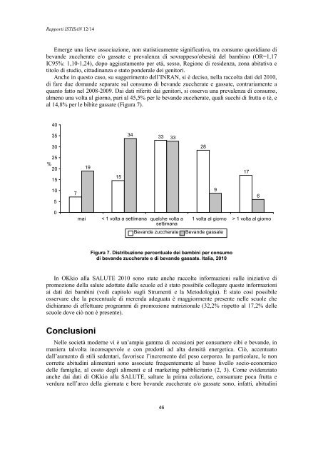 Sistema di sorveglianza OKkio alla SALUTE: risultati 2010 - Istituto ...