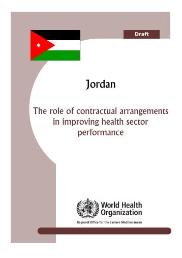 Jordan - What is GIS - World Health Organization