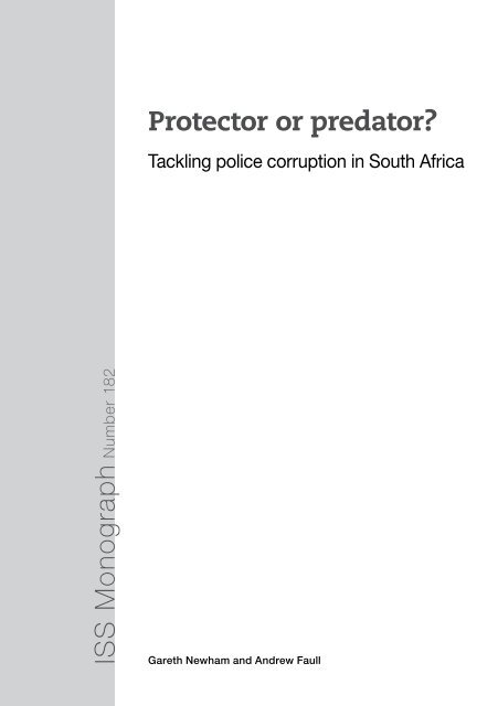 Protector or predator? - Institute for Security Studies