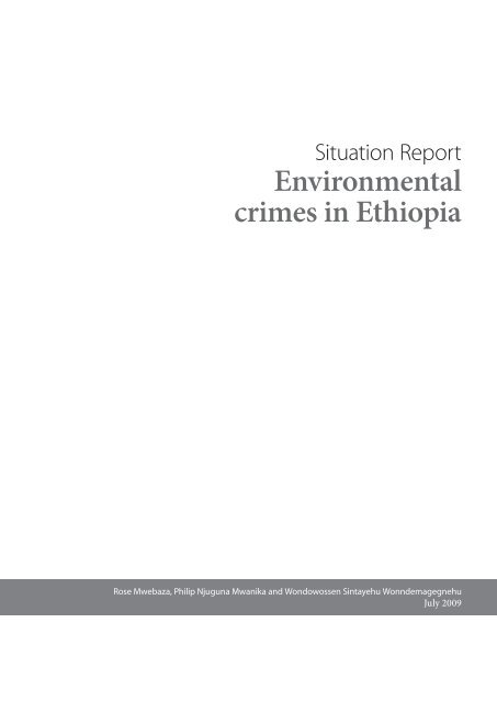 4466 Environmental Crimes in Ethiopia.indd