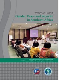 5808 ISS Gender, Peace and Security in SA.indd - Institute for ...