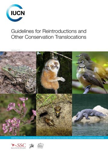 Guidelines for Reintroductions and Other Conservation Translocations