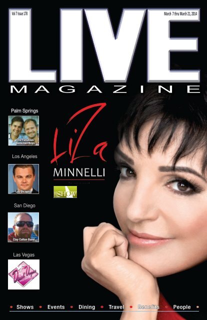 LIVE Magazine Vol 7, Issue #178 March 7th thru March 21