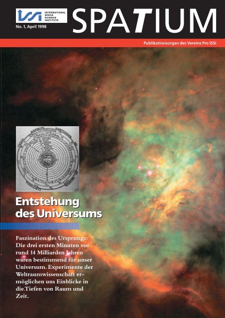 Entstehung des Universums Entstehung des Universums - ISSI