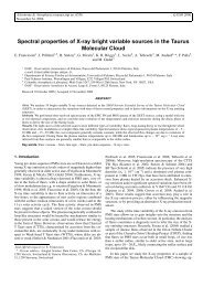 Spectral properties of X-ray bright variable sources in the ... - ISDC