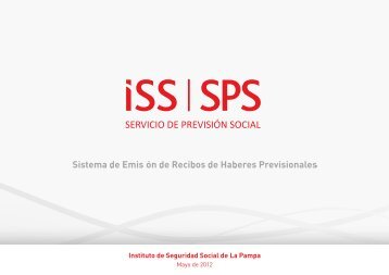 Â¡SS SPS - Instituto de Seguridad Social de la Provincia de La Pampa